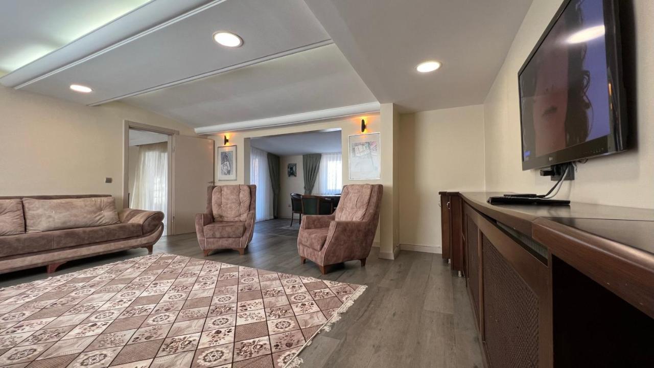 Апартаменты 200 M2 Muhtesem Cati Kati, Roof Стамбул Экстерьер фото
